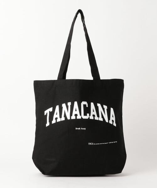 green label relaxing（グリーンレーベルリラクシング）の「[ Tanacana (タナカーナ) ] SC ロゴ トートバッグ（トートバッグ・レディース・ブラック/オレンジ/ナチュラル・FREE）」の14枚目の写真