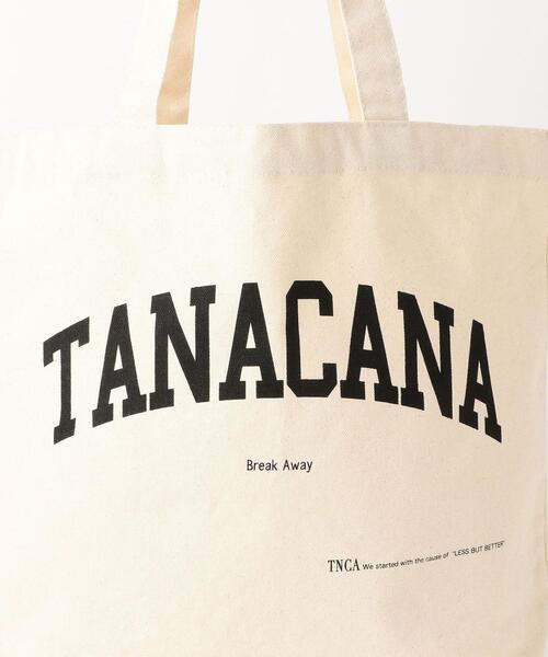 green label relaxing（グリーンレーベルリラクシング）の「[ Tanacana (タナカーナ) ] SC ロゴ トートバッグ（トートバッグ・レディース・ブラック/オレンジ/ナチュラル・FREE）」の9枚目の写真