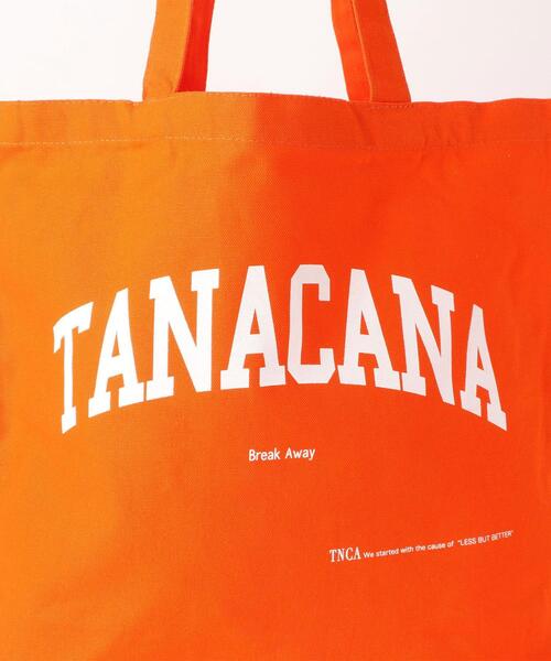 green label relaxing（グリーンレーベルリラクシング）の「[ Tanacana (タナカーナ) ] SC ロゴ トートバッグ（トートバッグ・レディース・ブラック/オレンジ/ナチュラル・FREE）」の13枚目の写真