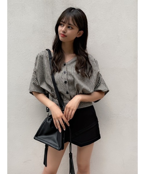 ENVYM(アンビー)の「ラップポンチSK(スカート・レディース・ブラック・FREE)」の9枚目の写真