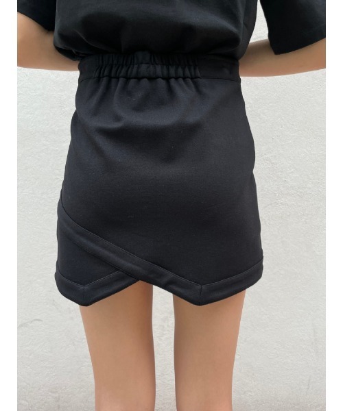 ENVYM(アンビー)の「ラップポンチSK(スカート・レディース・ブラック・FREE)」の7枚目の写真