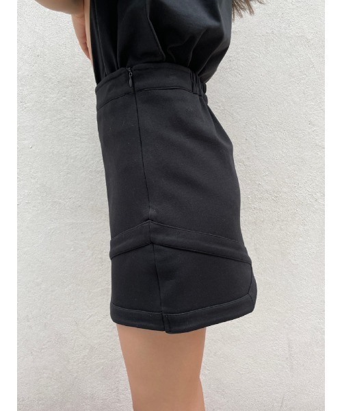 ENVYM(アンビー)の「ラップポンチSK(スカート・レディース・ブラック・FREE)」の6枚目の写真