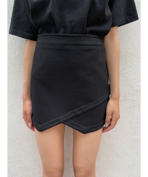 ENVYM(アンビー)の「ラップポンチSK(スカート・レディース・ブラック・FREE)」の5枚目の写真