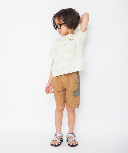 RADCHAP(ラッドチャップ)の「ニュアンスカラーサイドカーゴハーフパンツ(その他パンツ・キッズ・ブラック/キャメル・100cm/120cm/130cm/90cm/110cm/140cm/150cm)」の10枚目の写真