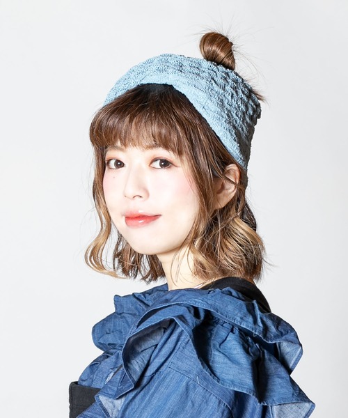 CA4LA（カシラ）の「TWIST BAND JP（ヘアバンド・メンズ・ベージュ/ブラック/サックスブルー/チャコールグレー・ONESIZE）」の12枚目の写真