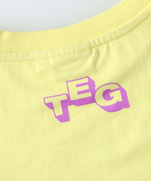 TEG TEG(テグテグ)の「【TEGTEG lovely2】 キャミレイヤードTシャツ(Tシャツ/カットソー・キッズ・ホワイト/イエロー・105/140/120/155/130)」の8枚目の写真