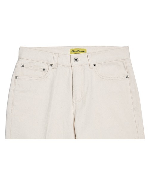 Union Garments(ユニオンガーメンツ)の「【Union Garments 】ストレートクロップクリームジーンズ / STRAIGHT CROP CREAM JEANS(デニムパンツ・メンズ・クリーム・32inch/30inch/28inch/34inch/31inch/29inch/33inch)」の15枚目の写真