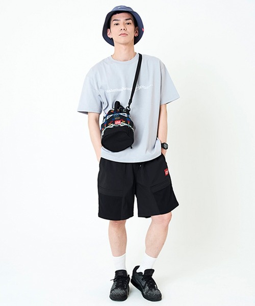 Manhattan Portage（マンハッタンポーテージ）の「Iona Island Shoulder Bag Pendleton（ショルダーバッグ・メンズ・ブラック・X-SMALL）」の10枚目の写真