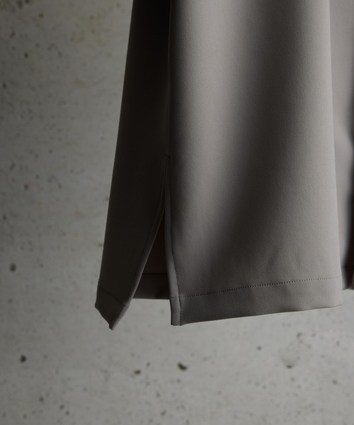 WYM × ATTACHMENT（ウィム×アタッチメント）の「【ATTACHMENT × WYM】MINIMAL ZIP BOX SHIRT（シャツ/ブラウス・メンズ・ベージュ/ダークグレー・L/S/M）」の4枚目の写真