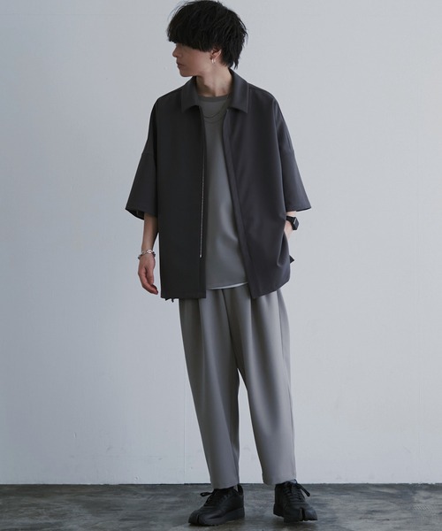 WYM ATTACHMENTコラボ商品 ATTACHMENT × WYM】MINIMAL ZIP BOX SHIRT（シャツ/ブラウス