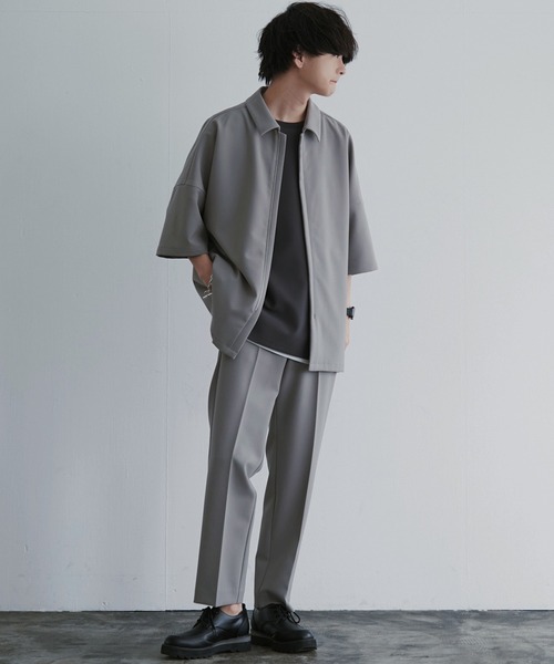 WYM ATTACHMENTコラボ商品 ATTACHMENT × WYM】MINIMAL ZIP BOX SHIRT（シャツ/ブラウス