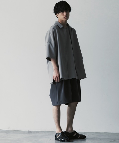 WYM ATTACHMENTコラボ商品 ATTACHMENT パーカー 【ATTACHMENT × WYM】TRIANGLE CUTTING