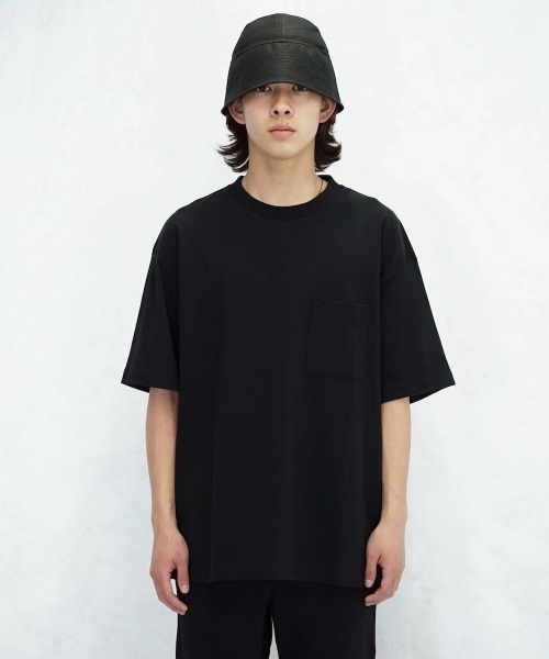 order(オーダー)の「order loose pocket tee(Tシャツ/カットソー・メンズ・ホワイト/ブラック/チャコールグレー/ブラウン/ライトパープル・S/M/L/XL/XXL)」の3枚目の写真