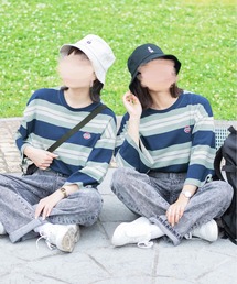 PairPair | マルチボーダーBIGT（ユニセックス）(Tシャツ/カットソー)