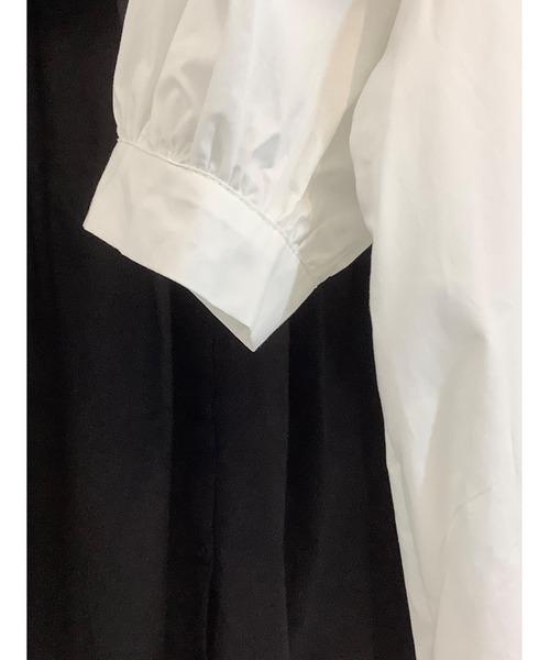 ulu（ウル）の「Frill collar short sleeves blouse（シャツ/ブラウス・レディース・ホワイト・FREE）」の8枚目の写真