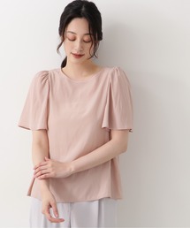 NATURAL BEAUTY BASIC | 割繊フレアスリーブブラウス(シャツ/ブラウス)