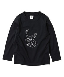 devirock | デビラボ プリント長袖Tシャツ(Tシャツ/カットソー)