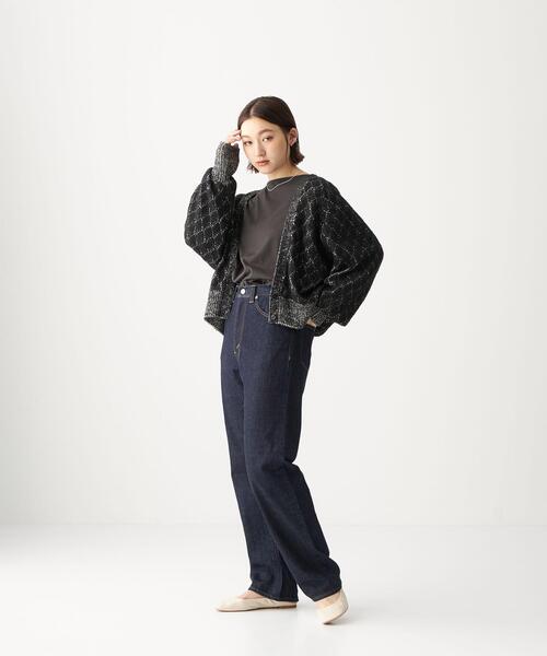 CITEN（シテン）の「＜CITEN＞ FORM JEANS by YF デニムパンツ（デニムパンツ・レディース・ネイビー/コバルトブルー・M/S）」の2枚目の写真