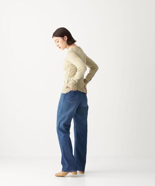 CITEN（シテン）の「＜CITEN＞ FORM JEANS by YF デニムパンツ（デニムパンツ・レディース・ネイビー/コバルトブルー・M/S）」の7枚目の写真