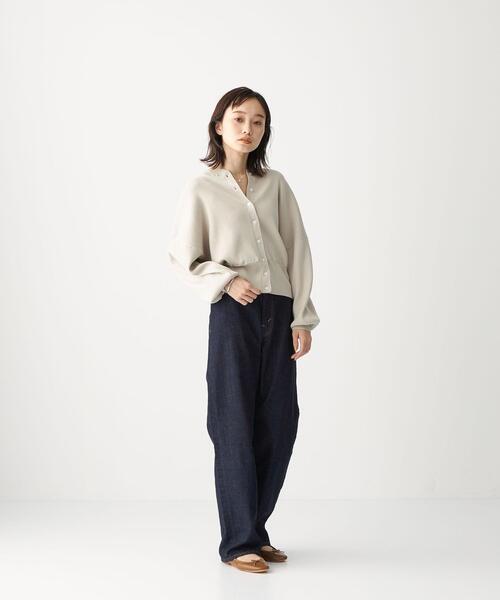 CITEN（シテン）の「＜CITEN＞ FORM JEANS by YF デニムパンツ（デニムパンツ・レディース・ネイビー/コバルトブルー・M/S）」の3枚目の写真