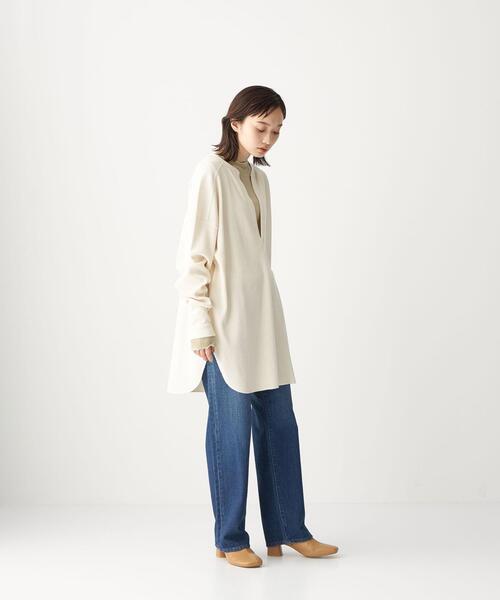 CITEN（シテン）の「＜CITEN＞ FORM JEANS by YF デニムパンツ（デニムパンツ・レディース・ネイビー/コバルトブルー・M/S）」の17枚目の写真