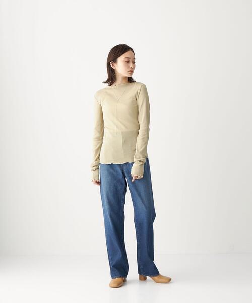 CITEN（シテン）の「＜CITEN＞ FORM JEANS by YF デニムパンツ（デニムパンツ・レディース・ネイビー/コバルトブルー・M/S）」の21枚目の写真