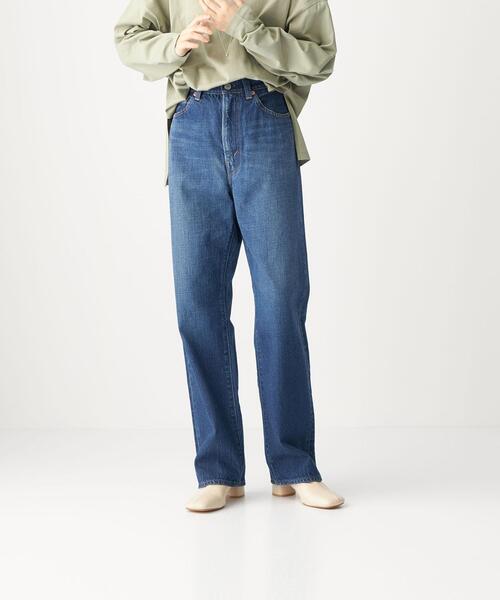 CITEN（シテン）の「＜CITEN＞ FORM JEANS by YF デニムパンツ（デニムパンツ・レディース・ネイビー/コバルトブルー・M/S）」の13枚目の写真