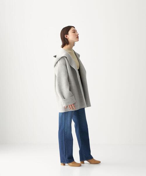 CITEN（シテン）の「＜CITEN＞ FORM JEANS by YF デニムパンツ（デニムパンツ・レディース・ネイビー/コバルトブルー・M/S）」の4枚目の写真