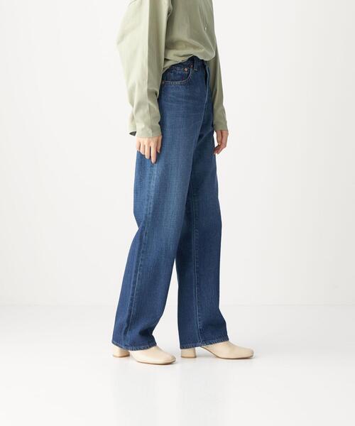 CITEN（シテン）の「＜CITEN＞ FORM JEANS by YF デニムパンツ（デニムパンツ・レディース・ネイビー/コバルトブルー・M/S）」の9枚目の写真