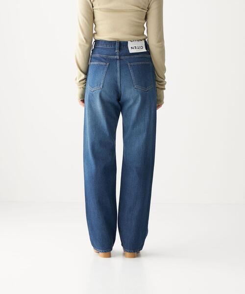 CITEN（シテン）の「＜CITEN＞ FORM JEANS by YF デニムパンツ（デニムパンツ・レディース・ネイビー/コバルトブルー・M/S）」の6枚目の写真