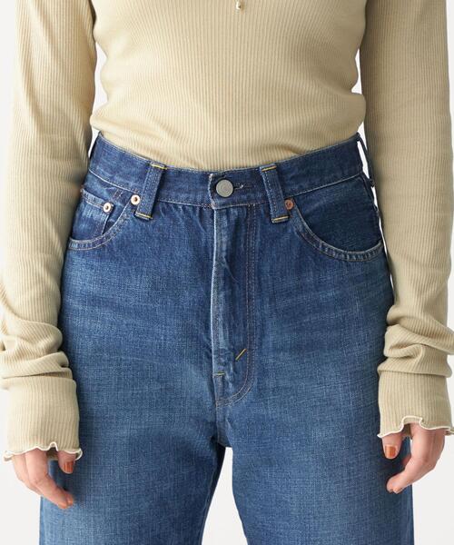 CITEN（シテン）の「＜CITEN＞ FORM JEANS by YF デニムパンツ（デニムパンツ・レディース・ネイビー/コバルトブルー・M/S）」の20枚目の写真