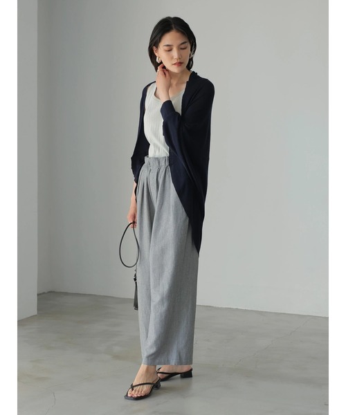 AMERICAN HOLIC（アメリカンホリック）の「ドルマンニットカーディガン（カーディガン/ボレロ・レディース・モカ/グレー系その他/ネイビー/ベージュ系その他2・FREE）」の13枚目の写真