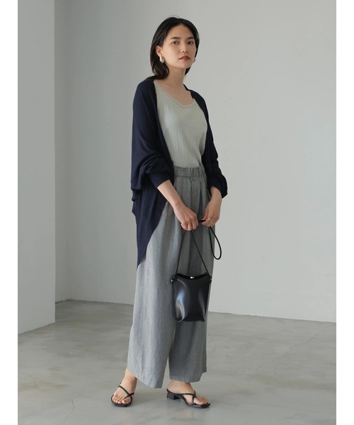 AMERICAN HOLIC（アメリカンホリック）の「ドルマンニットカーディガン（カーディガン/ボレロ・レディース・モカ/グレー系その他/ネイビー/ベージュ系その他2・FREE）」の14枚目の写真