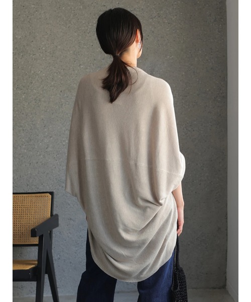 AMERICAN HOLIC（アメリカンホリック）の「ドルマンニットカーディガン（カーディガン/ボレロ・レディース・モカ/グレー系その他/ネイビー/ベージュ系その他2・FREE）」の17枚目の写真