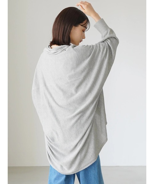 AMERICAN HOLIC（アメリカンホリック）の「ドルマンニットカーディガン（カーディガン/ボレロ・レディース・モカ/グレー系その他/ネイビー/ベージュ系その他2・FREE）」の21枚目の写真