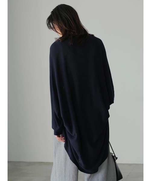 AMERICAN HOLIC（アメリカンホリック）の「ドルマンニットカーディガン（カーディガン/ボレロ・レディース・モカ/グレー系その他/ネイビー/ベージュ系その他2・FREE）」の7枚目の写真