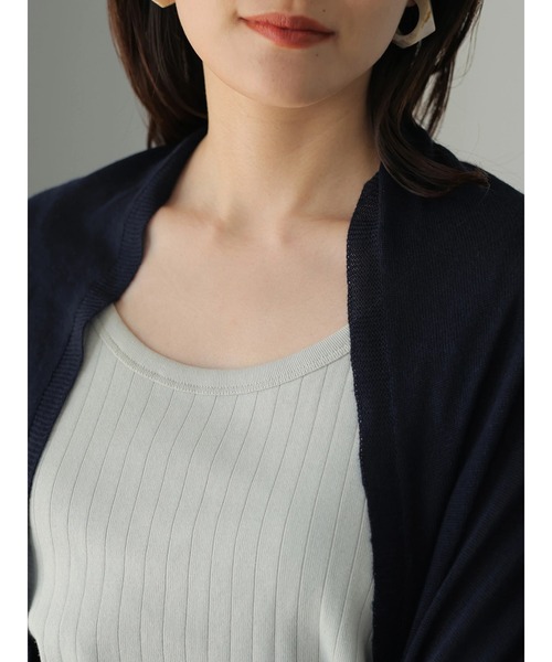 AMERICAN HOLIC（アメリカンホリック）の「ドルマンニットカーディガン（カーディガン/ボレロ・レディース・モカ/グレー系その他/ネイビー/ベージュ系その他2・FREE）」の8枚目の写真