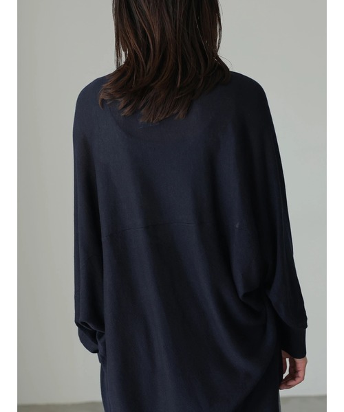 AMERICAN HOLIC（アメリカンホリック）の「ドルマンニットカーディガン（カーディガン/ボレロ・レディース・モカ/グレー系その他/ネイビー/ベージュ系その他2・FREE）」の10枚目の写真