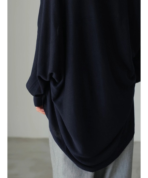 AMERICAN HOLIC（アメリカンホリック）の「ドルマンニットカーディガン（カーディガン/ボレロ・レディース・モカ/グレー系その他/ネイビー/ベージュ系その他2・FREE）」の12枚目の写真