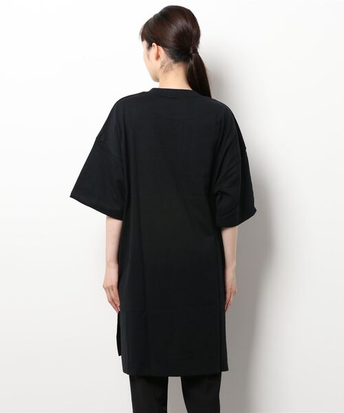 coca（coca）（コカ）の「ヘビーウェイトクロップドカレッジチュニック（チュニック・レディース・ホワイト/ブラック/ネイビー/グレー系その他・M/L）」の5枚目の写真