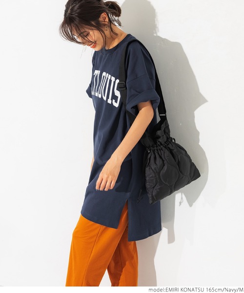 coca（coca）（コカ）の「ヘビーウェイトクロップドカレッジチュニック（チュニック・レディース・ホワイト/ブラック/ネイビー/グレー系その他・M/L）」の10枚目の写真