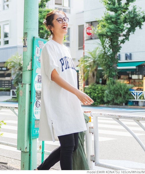 coca（coca）（コカ）の「ヘビーウェイトクロップドカレッジチュニック（チュニック・レディース・ホワイト/ブラック/ネイビー/グレー系その他・M/L）」の19枚目の写真