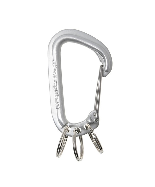 uniform experiment(ユニフォームエクスペリメント)の「ALUMINIUM CARABINER(キーホルダー・メンズ・ゴールド/シルバー/ブラック・FREE)」の2枚目の写真