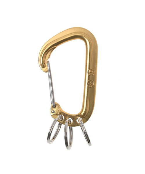 uniform experiment(ユニフォームエクスペリメント)の「ALUMINIUM CARABINER(キーホルダー・メンズ・ゴールド/シルバー/ブラック・FREE)」の12枚目の写真
