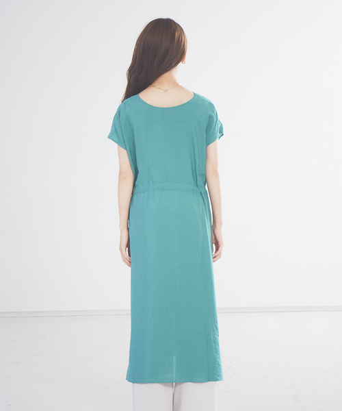 Ecru 2wayストライプ シアーシャツワンピース ワンピース Abahouse Abahouse Mavie アバハウスマヴィ のファッション