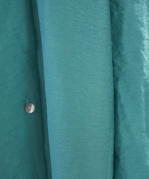 abahouse mavie（アバハウスマヴィ）の「ecru　2WAYストライプ＆シアーシャツワンピース（ワンピース・レディース・モスグリーン/ブラック/ベージュ・フリー）」の18枚目の写真