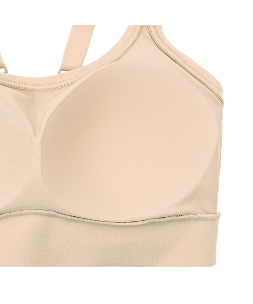 Sloggi（スロギー）の「【ワンサイズでS～Lに対応する究極の伸縮性】スロギー ゴー オールラウンド カップ付きハーフトップ2 sloggi GO Allround Top2 JX（ブラジャー・レディース・ブラック/ベージュ/ピンク/ワインレッド/ネイビー/ライトパープル/ナチュラル・SL）」の18枚目の写真