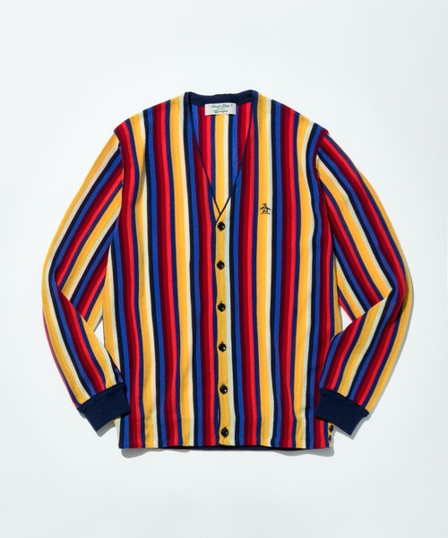 Munsingwear Grand-Slam（マンシングウェア　グランドスラム）の「マルチカラーリンクスカーディガン（カーディガン/ボレロ・メンズ・グレー系/ネイビー系・L/XL/XXL/M）」の22枚目の写真