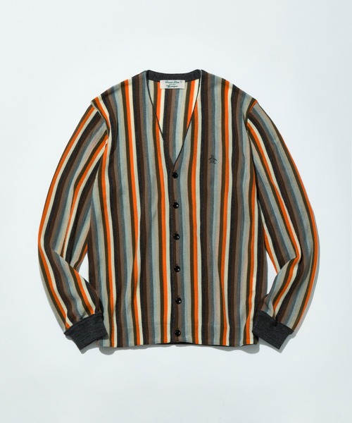 Munsingwear Grand-Slam（マンシングウェア　グランドスラム）の「マルチカラーリンクスカーディガン（カーディガン/ボレロ・メンズ・グレー系/ネイビー系・L/XL/XXL/M）」の11枚目の写真