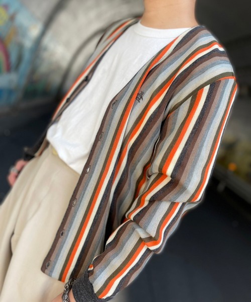 Munsingwear Grand-Slam（マンシングウェア　グランドスラム）の「マルチカラーリンクスカーディガン（カーディガン/ボレロ・メンズ・グレー系/ネイビー系・L/XL/XXL/M）」の21枚目の写真